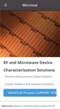 Mobile Screenshot of microvueinc.com