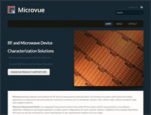 Tablet Screenshot of microvueinc.com